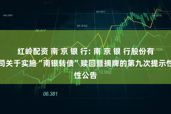 红岭配资 南 京 银 行: 南 京 银 行股份有限公司关于实施“南银转债”赎回暨摘牌的第九次提示性公告